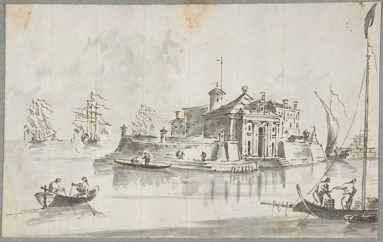 Un porto vicino a Venezia - Chioggia